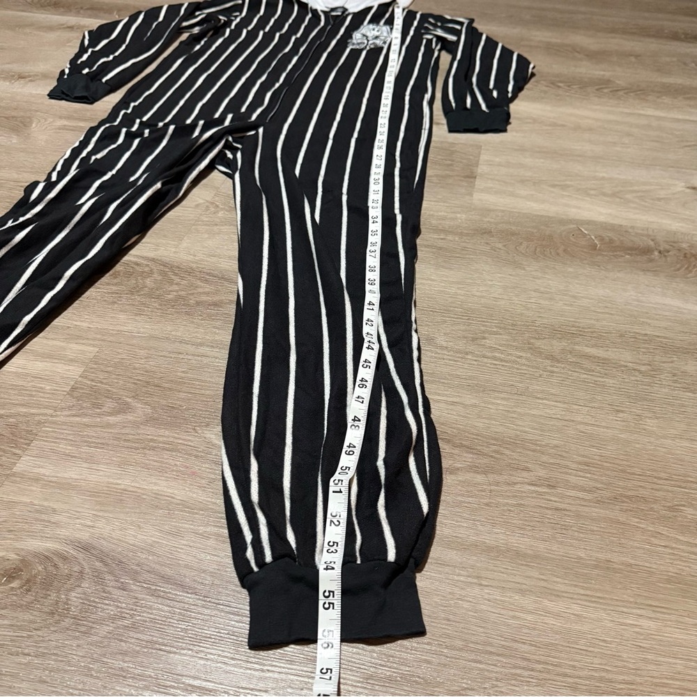 Jack Skellington The Nightmare Before Christmas Adult Pajama Costume Onesie Sz S - Picture 7 of 9